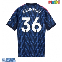 Arsenal Martin Zubimendi #36 Gostujuci Dres 2025-26 Kratak Rukav